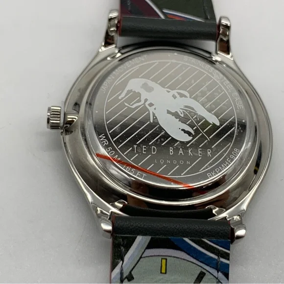 Ted Baker London BKPMHF908 Men’s Dress Watch in Black Leather Strap - Picture 14 of 14